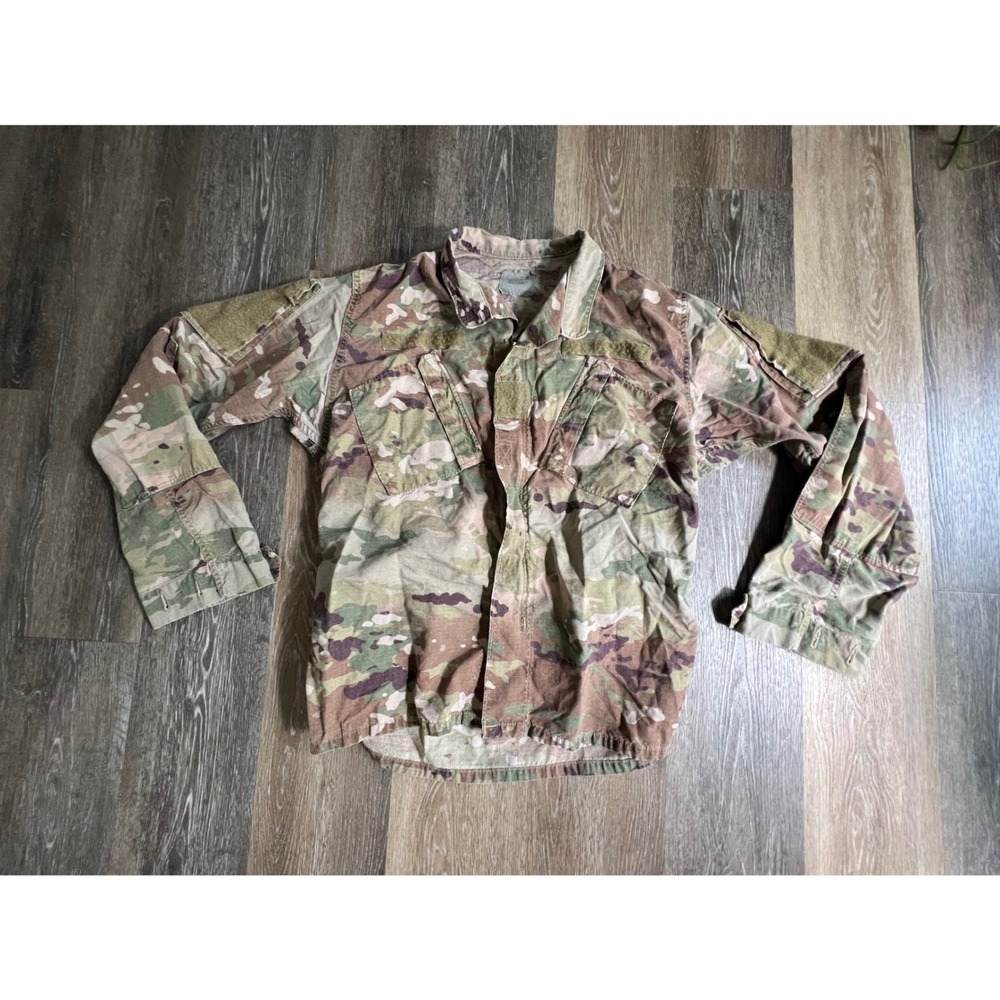 Military OCP Multicam Combat Uniform Coat Mens Medium Regular Camo Tactical Top
